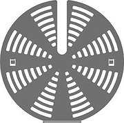 Комплект для уменьшения скорости воздушного потока вентилятора (2 шт.) Smeg 3927