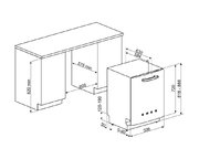 Посудомоечная машина Smeg ST2FABWH2 фото 4 в Новосибирске
