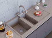 Мойка Омойкири Kitagawa 100-2 WH фото 3 в Новосибирске Мойка Omoikiri Kitagawa 100-2 WH фото 3 в Новосибирске