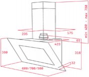 Вытяжка Teka DVT 980 W фото 2 в Новосибирске