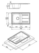 Мойка Смег LZ791AV2 фото 2 в Новосибирске Мойка Smeg LZ791AV2 фото 2 в Новосибирске