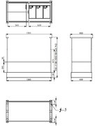 Вытяжка Falmec Spazio 130 Island steel фото 4 в Новосибирске