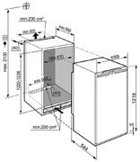 Встраиваемый холодильник Liebherr IK 2350 Premium фото 4 в Новосибирске