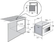 Встраиваемая микроволновая печь Brandt BKC7153BB фото 4 в Новосибирске