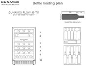 Винный шкаф Dunavox DAUF-38.100DSS.TO фото 3 в Новосибирске