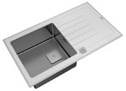 Мойка Тека Diamond RS15 1B 1D 86 WHITE фото 2 в Новосибирске Мойка Teka Diamond RS15 1B 1D 86 WHITE фото 2 в Новосибирске