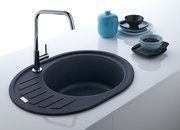 Мойка Франке Ronda ROG 611 Оникс фото 2 в Новосибирске Мойка Franke Ronda ROG 611 Оникс фото 2 в Новосибирске