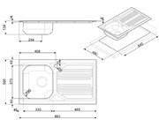 Мойка Смег AP861S фото 2 в Новосибирске Мойка Smeg AP861S фото 2 в Новосибирске
