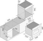 Духовой шкаф Ilve OV60STCT3/BK фото 2 в Новосибирске