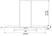Вытяжка Kuppersberg LORA 60 X 4HPB фото 2 в Новосибирске