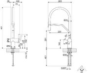 Смеситель Smeg MID20CR фото 2 в Новосибирске