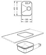 Мойка Smeg UM30 фото 3 в Новосибирске