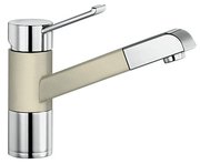 Смеситель Бланко Zenos-S chrome/Silgranit жасмин фото в Новосибирске Смеситель Blanco Zenos-S chrome/Silgranit жасмин фото в Новосибирске