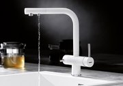 Смеситель Бланко FONTAS II 525141 Silgranit белый фото 4 в Новосибирске Смеситель Blanco FONTAS II 525141 Silgranit белый фото 4 в Новосибирске