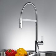 Смеситель Franke Ambient с выдвижным шлангом хром фото 2 в Новосибирске