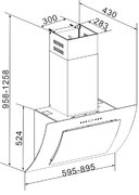 Вытяжка Zigmund Shtain K 217.61 B фото 2 в Новосибирске