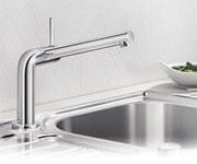 Смеситель Бланко Seda хром фото 4 в Новосибирске Смеситель Blanco Seda хром фото 4 в Новосибирске