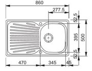 Мойка Франке MON 611 фото 2 в Новосибирске Мойка Franke MON 611 фото 2 в Новосибирске