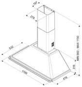 Вытяжка Smeg KT110BL фото 2 в Новосибирске