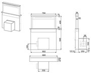 Вытяжка Smeg KDD90VX фото 3 в Новосибирске