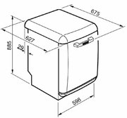 Посудомоечная машина Smeg BLV2AZ-2 фото 4 в Новосибирске