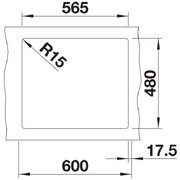 Мойка BLANCO LEGRA 6 Silgranit черный фото 3 в Новосибирске Мойка BLANCO LEGRA 6 Silgranit черный фото 3 в Новосибирске