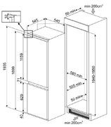 Холодильник Smeg C8194TN2P фото 4 в Новосибирске