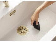 Набор декоративных элементов C-overflow и InFino® Satin Gold (одна чаша) Blanco 203476 фото 2 в Новосибирске