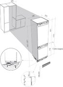 Встраиваемый двухкамерный холодильник De Dietrich DRN 1017 I фото 2 в Новосибирске