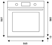 Духовой шкаф с функцией пара Bertazzoni F6011HERVPTAC фото 4 в Новосибирске