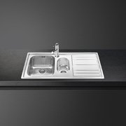 Мойка Смег LEH102D фото 2 в Новосибирске Мойка Smeg LEH102D фото 2 в Новосибирске