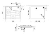 Варочная панель Smeg SER60SGH3 фото 4 в Новосибирске