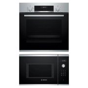 Bosch (духовой шкаф HBJ558YS3Q + микроволновая печь BEL554MS0)