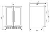 Винный шкаф Dometic E40FGD Elegance фото 3 в Новосибирске