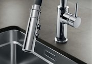 Смеситель Бланко CATRIS-S Flexo черная сталь фото 4 в Новосибирске Смеситель Blanco CATRIS-S Flexo черная сталь фото 4 в Новосибирске
