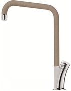 Смеситель Franke Galileo хром/миндаль