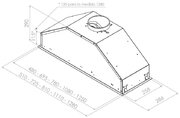 Встраиваемая вытяжка Pando GTI/810 NEGRO V.1050 ECO SEC PLUS фото 4 в Новосибирске