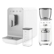 Smeg Collezione (кофемашина BCC13WHMEU + кофемолка CGF11WHEU)