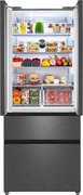 Отдельностоящий холодильник Weissgauff WFD 450 Built-in Inverter NoFrost Dark Inox фото 4 в Новосибирске