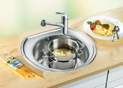 Мойка Blanco Rondoval нержавеющая сталь матовая фото 4 в Новосибирске