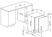 Посудомоечная машина Smeg STP364T фото 2 в Новосибирске