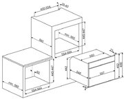 Микроволновая печь Smeg SF4309MX фото 2 в Новосибирске