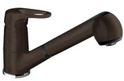 Смеситель Бланко Wega-S Silgranit кофе фото в Новосибирске Смеситель Blanco Wega-S Silgranit кофе фото в Новосибирске