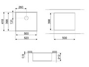 Мойка Смег VSTQ50-2 фото 3 в Новосибирске Мойка Smeg VSTQ50-2 фото 3 в Новосибирске