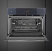 Компактный духовой шкаф с пароваркой шкаф Smeg SO4104APG фото 4 в Новосибирске