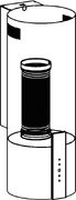 Вытяжка Korting KHC 35969 DW Cylinder фото 3 в Новосибирске