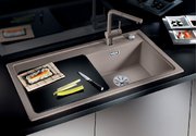 Мойка Бланко ZENAR XL 6 S чаша справа, доска стекло клапан-автомат InFino® кофе фото 2 в Новосибирске Мойка Blanco ZENAR XL 6 S чаша справа, доска стекло клапан-автомат InFino® кофе фото 2 в Новосибирске