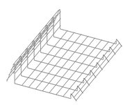 Держатель для подносов Smeg WH00C02