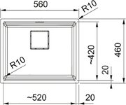 Мойка Franke KNG 110-52 черный фото 2 в Новосибирске