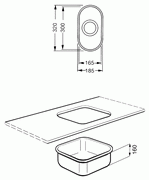 Мойка Смег BST16 фото 2 в Новосибирске Мойка Smeg BST16 фото 2 в Новосибирске